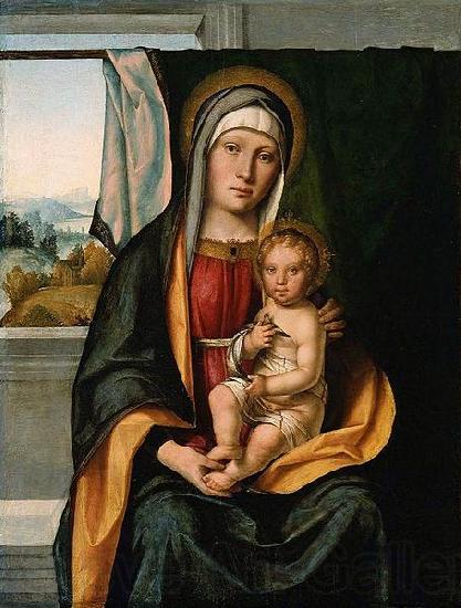 BOCCACCINO, Boccaccio Virgin and Child Spain oil painting art